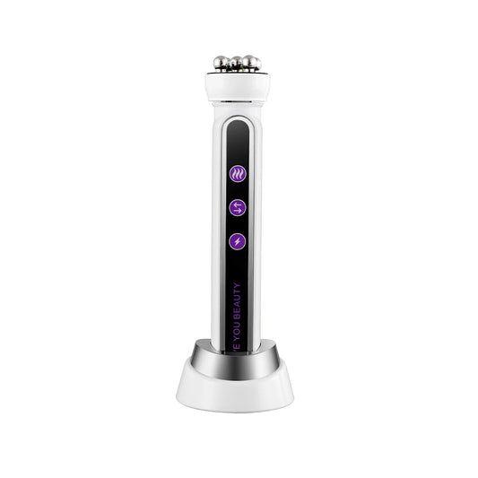 RF Facial Massage Roller EMS Face Lifting Machine Microcurrent Skin Tightening Face V-Line Beauty Device Eye Roller Skin Care