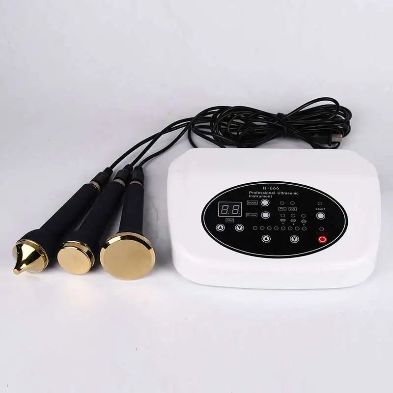 3 in 1 Ultrasonic Facial Machine Micro Plasma Freckle Removal Whitening Ultrasound anti Aging Facial Massage Machine Skin Care