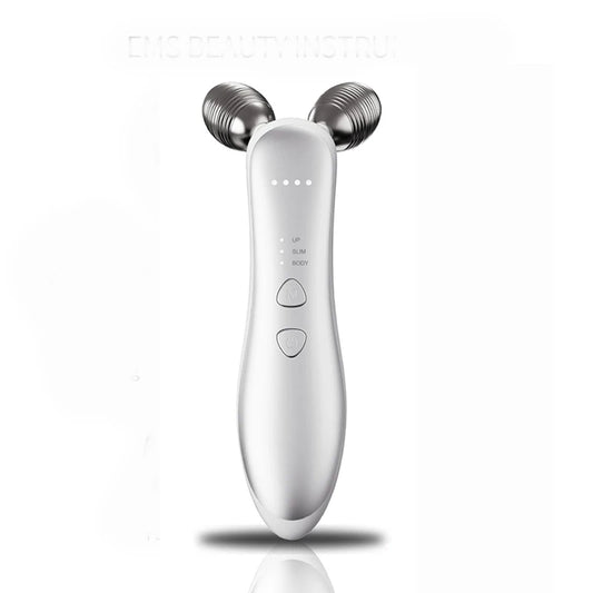 EMS Face Lifting Machine Facial Massager Microcurrent Roller Skin Tightening Rejuvenation Double Chin Removal Beauty Device