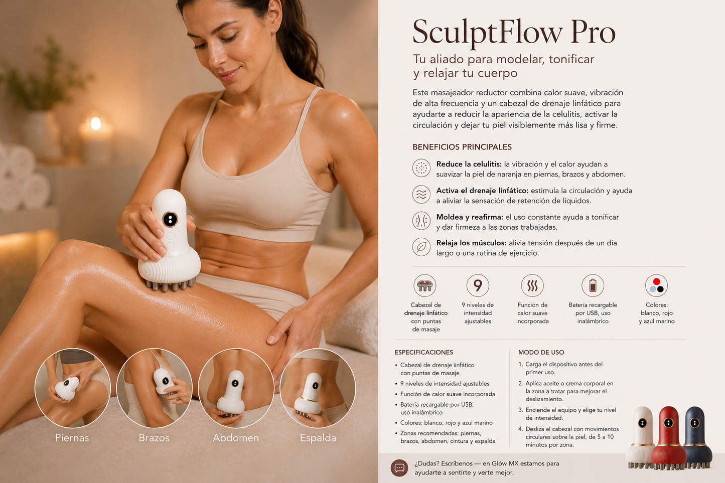 SculptFlow Pro - presentación